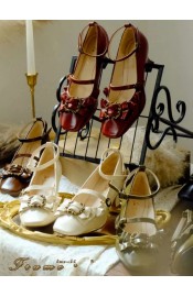 Iris Corolla Frame Square Toe Shoes(Reservation/5 Colours/Full Payment Without Shipping)